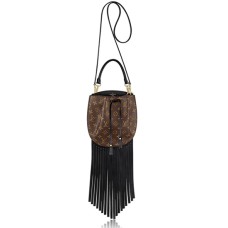 L Vuitton M43132 Fringed Noe Shoulder Bag Monogram Canvas