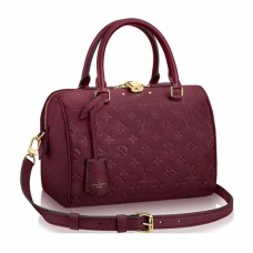 L Vuitton M43262 Speedy Bandouliere 25 Tote Bag Monogram Empreinte Leather