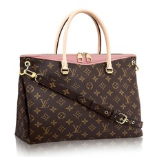 L Vuitton M43400 Pallas Tote Bag Monogram Canvas