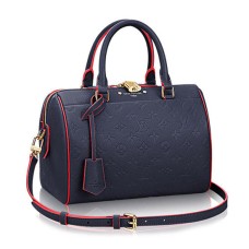 L Vuitton M43501 Speedy Bandouliere 25 Tote Bag Monogram Empreinte Leather