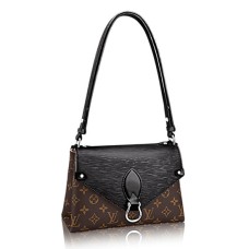 L Vuitton M44030 Saint Michel Shoulder Bag Monogram Canvas
