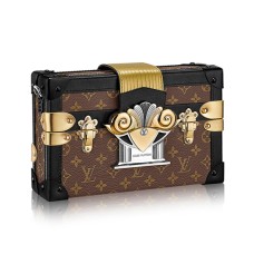 L Vuitton M44097 Petite Malle Crossbody Bag Monogram Canvas