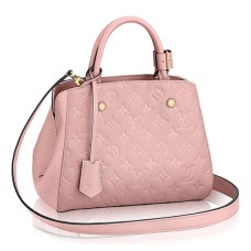 L Vuitton M44123 Montaigne BB Tote Bag Monogram Empreinte Leather