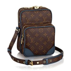 L Vuitton M45233 Amazone Slate Messenger Bag Monogram Canvas