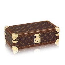 L Vuitton M47641 8 Watch Case Hardsided Luggage Monogram Canvas