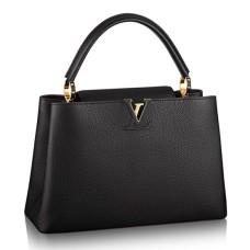 L Vuitton M48864 Capucines MM Tote Bag Taurillon Leather