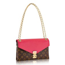 L Vuitton M50070 Pallas Chain Shoulder Bag Monogram Canvas