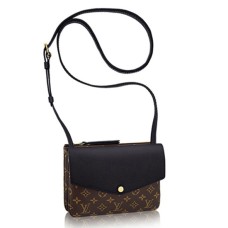 L Vuitton M50185 Twice Crossbody Bag Monogram Canvas