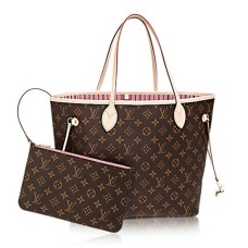 L Vuitton M50366 Neverfull MM Shoulder Bag Monogram Canvas