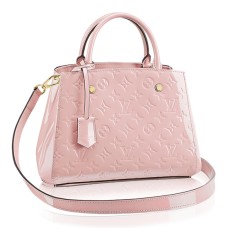 L Vuitton M50404 Montaigne BB Tote Bag Monogram Vernis