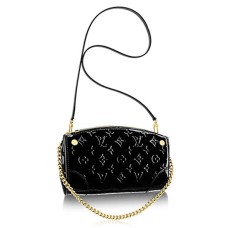 L Vuitton M50408 Santa Monica Clutch Crossbody Bag Monogram Vernis