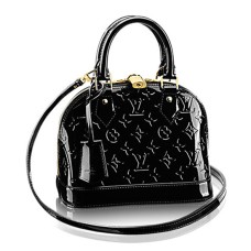 L Vuitton M50418 Alma BB Tote Bag Monogram Vernis