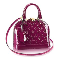 L Vuitton M50565 Alma BB Tote Bag Monogram Vernis