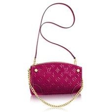 L Vuitton M50587 Santa Monica Clutch Crossbody Bag Monogram Vernis
