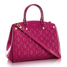 L Vuitton M50599 Brea MM Tote Bag Monogram Vernis