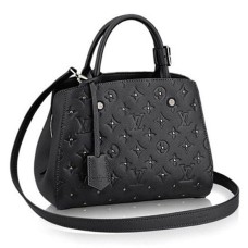 L Vuitton M50665 Montaigne BB Tote Bag Monogram Empreinte Leather