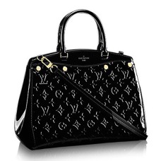L Vuitton M50784 Brea MM Tote Bag Monogram Vernis