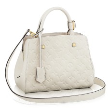L Vuitton M50880 Montaigne BB Tote Bag Monogram Empreinte Leather