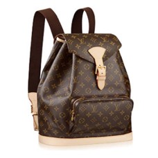 L Vuitton M51135 Montsouris GM Backpack Monogram Canvas