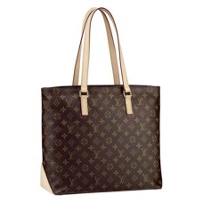 L Vuitton M51151 Cabas Mezzo Shoulder Bag Monogram Canvas