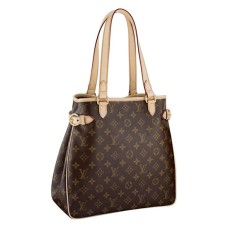 L Vuitton M51153 Batignolles Verticalid Shoulder Bag Monogram Canvas