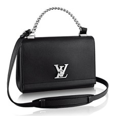 L Vuitton M51200 Lockme II BB Shoulder Bag Taurillon Leather