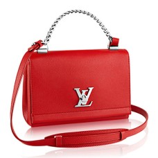 L Vuitton M51202 Lockme II BB Shoulder Bag Taurillon Leather