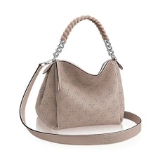 L Vuitton M51224 Babylone Chain BB Hobo Bag Mahina Leather