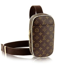 L Vuitton M51870 Pochette Gange Hip Pack Monogram Canvas