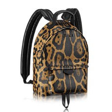 L Vuitton M52020 Palm Springs Backpack PM Wild Animal Printed Canvas