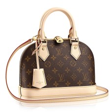 L Vuitton M53152 Alma BB Tote Bag Monogram Canvas