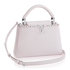 L Vuitton M54420 Capucines BB Tote Bag Taurillon Leather