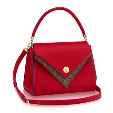 L Vuitton M54624 Double V Tote Bag Soft Calf Leather