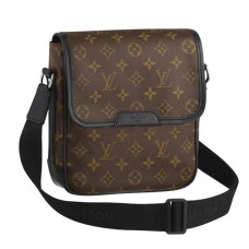 L Vuitton M56717 Bass PM Messenger Bag Monogram Canvas