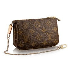 L Vuitton M58009 Mini Pochette Accessoires Monogram Canvas L Vuitton M58009 Mini Pochette Accessoires Monogram Canvas