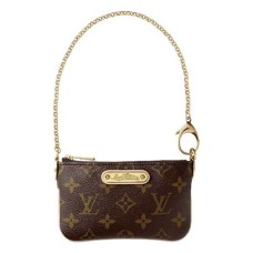 L Vuitton M60095 Pochette Milla PM Monogram Canvas L Vuitton M60095 Pochette Milla PM Monogram Canvas