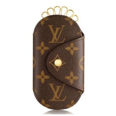 L Vuitton M60116 Round Key Holder PM Monogram Canvas L Vuitton M60116 Round Key Holder PM Monogram Canvas