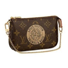 L Vuitton M60153 Mini Pochette Accessoires Trunks Monogram Canvas L Vuitton M60153 Mini Pochette Accessoires Trunks Monogram Canvas