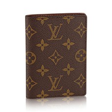 L Vuitton M60251 James Wallet Monogram Canvas