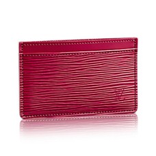 L Vuitton M60327 Card Holder Epi Leather L Vuitton M60327 Card Holder Epi Leather