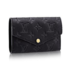 L Vuitton M60568 Compact Curieuse Wallet Monogram Empreinte Leather L Vuitton M60568 Compact Curieuse Wallet Monogram Empreinte Leather