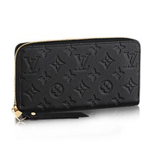 L Vuitton M60571 Zippy Wallet Monogram Empreinte Leather L Vuitton M60571 Zippy Wallet Monogram Empreinte Leather