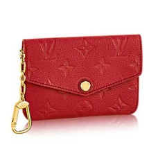 L Vuitton M60634 Key Pouch Monogram Empreinte Leather L Vuitton M60634 Key Pouch Monogram Empreinte Leather