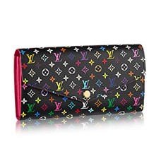 L Vuitton M60668 Sarah Wallet Monogram Multicolore Canvas L Vuitton M60668 Sarah Wallet Monogram Multicolore Canvas