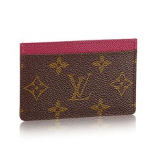 L Vuitton M60703 Card Holder Monogram Canvas