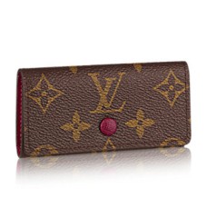 L Vuitton M60705 4 Key Holder Monogram Canvas