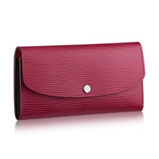 L Vuitton M60851 Emilie Wallet Epi Leather