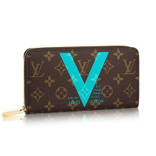L Vuitton M60928 Zippy Wallet Monogram Canvas