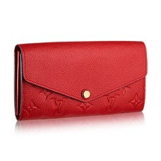 L Vuitton M61181 Sarah Wallet Monogram Empreinte Leather
