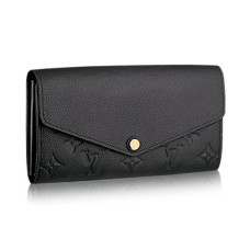 L Vuitton M61182 Sarah Wallet Monogram Empreinte Leather